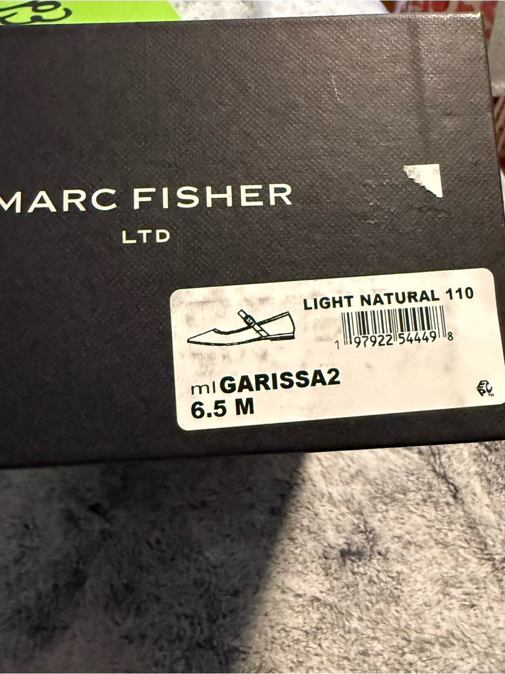 Marc Fisher Garissa2 Flat in Light Natural